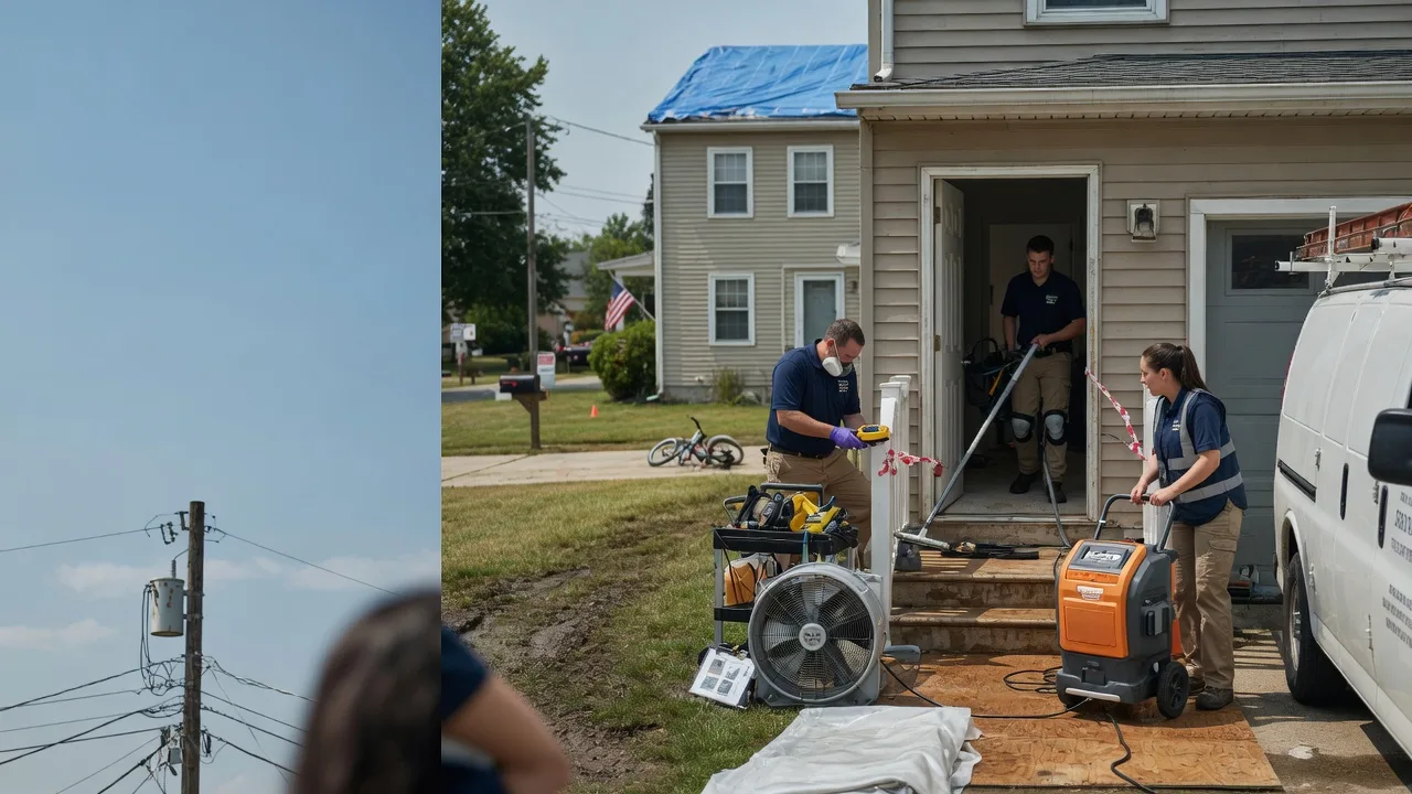 Water Damage Repair in Perkiomenville, PA near me